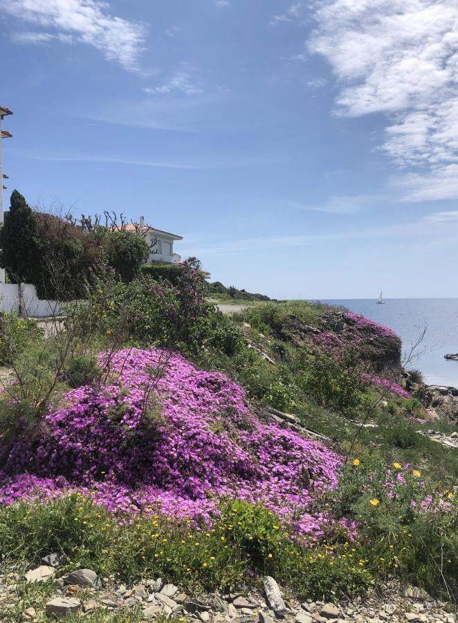 Beachfront Duplex With Terrace And Sea Views - Cadaques Luaran gambar